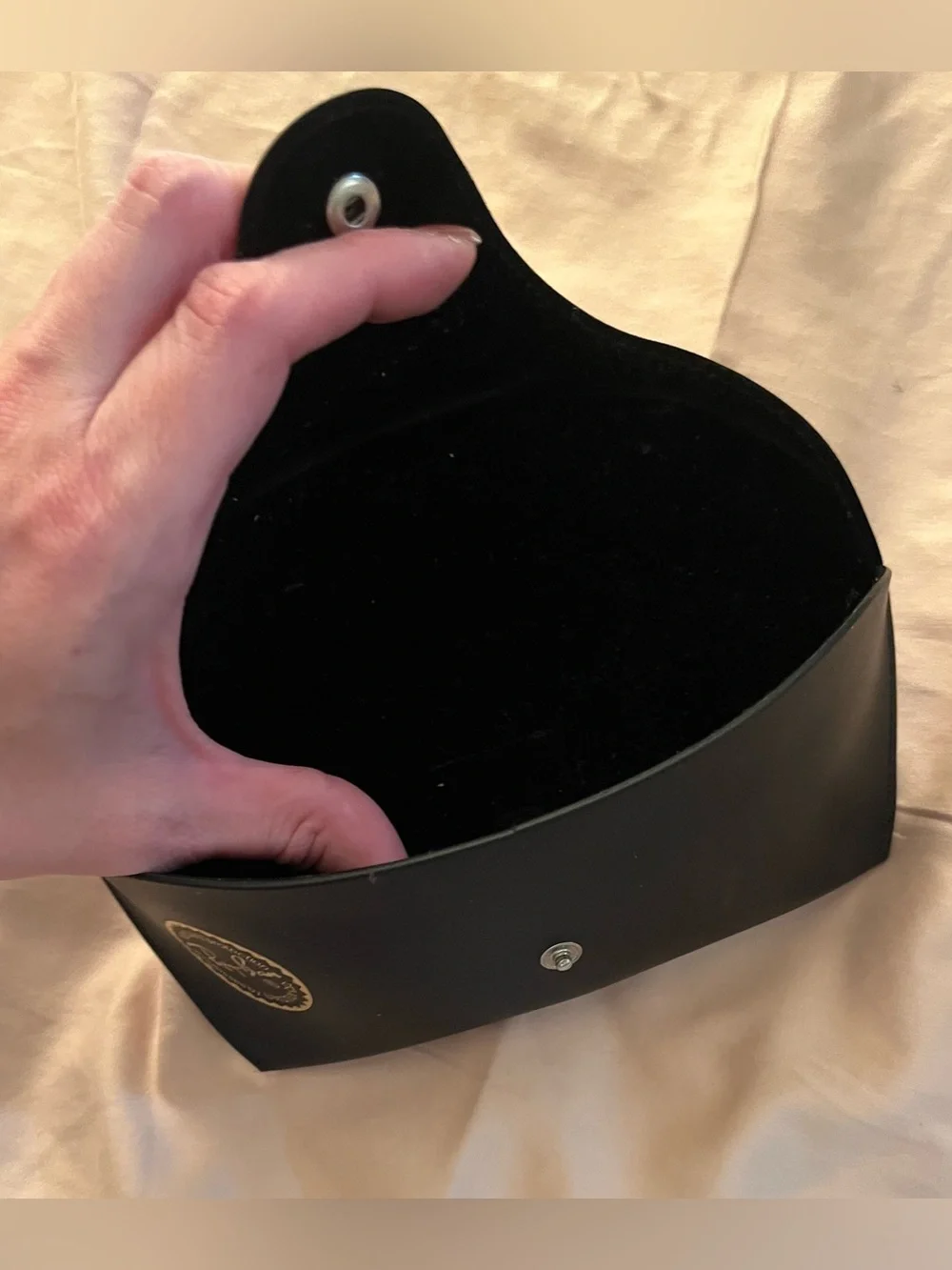 Ray Bans Men’s Black Sunglasses Case - Classic Snap Closure